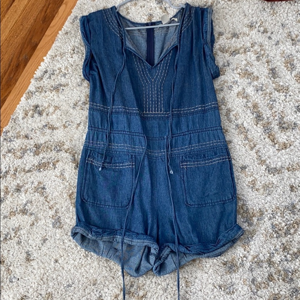 Ark & Co denim romper